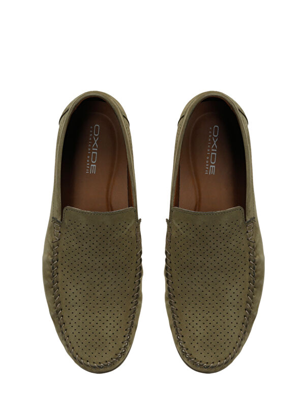 2251 NU 4FX Yeşil Erkek Loafer - Görsel 5