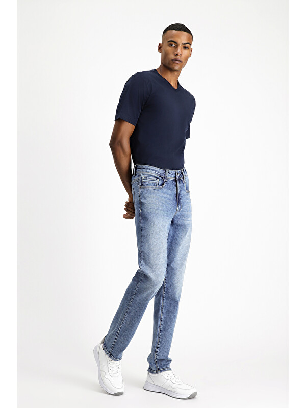Kiğılı Slim Fit Dar Kesim Elastanlı Denim Jean Pantolon