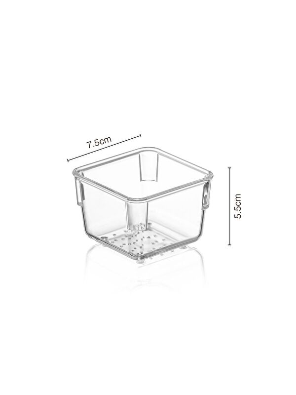 Meleni Home Modüler Çekmece Içi Düzenleyici Makyaj Takı Düzenleyici Ofis Masaüstü 7 5 Cm