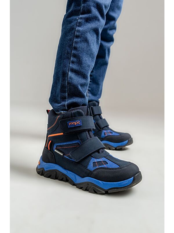 Erkek Çocuk Lacivert Su Geçirmez Anatomik Günlük Bot - Görsel 3