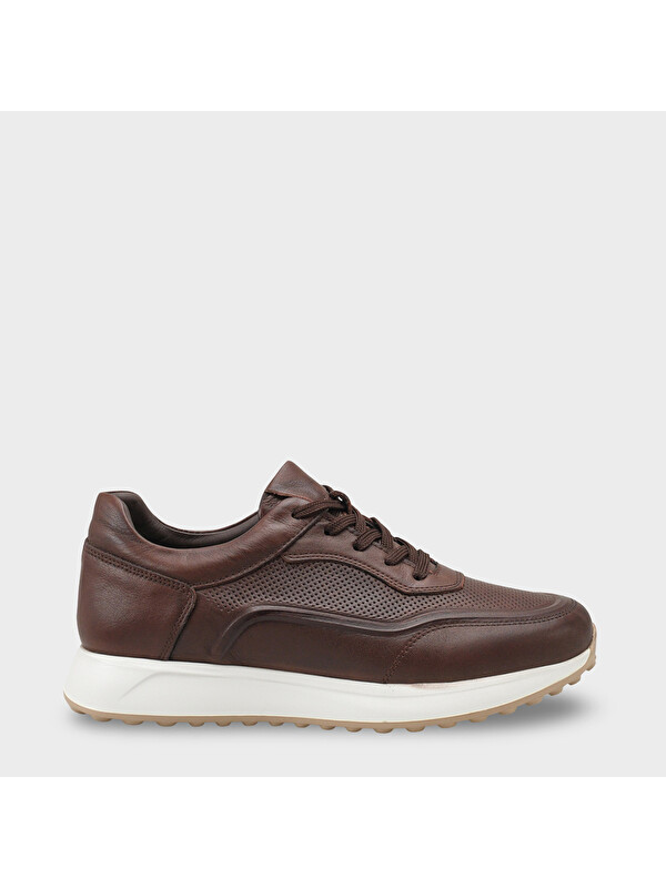 Capone Outfitters Ramsey Hakiki Deri Erkek Günlük Spor Ayakkabı Sneaker