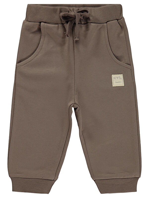 Civil Baby Basic Timeless 6-18 Ay Eşofman Altı - Kahverengi