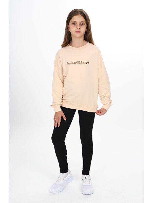 Toontoykids Kız Çocuk Baskılı Taytlı Takım