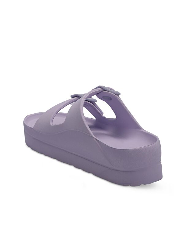 JAYNE Kadın Terlik Lila - Görsel 4