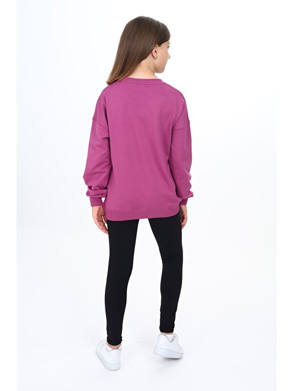 Toontoykids Kız Çocuk Baskılı Taytlı Takım