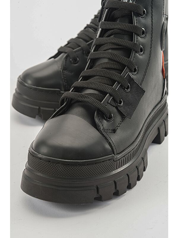 Kız Çocuk Siyah Suya Dayanıklı Anatomik Günlük Bot - Görsel 3