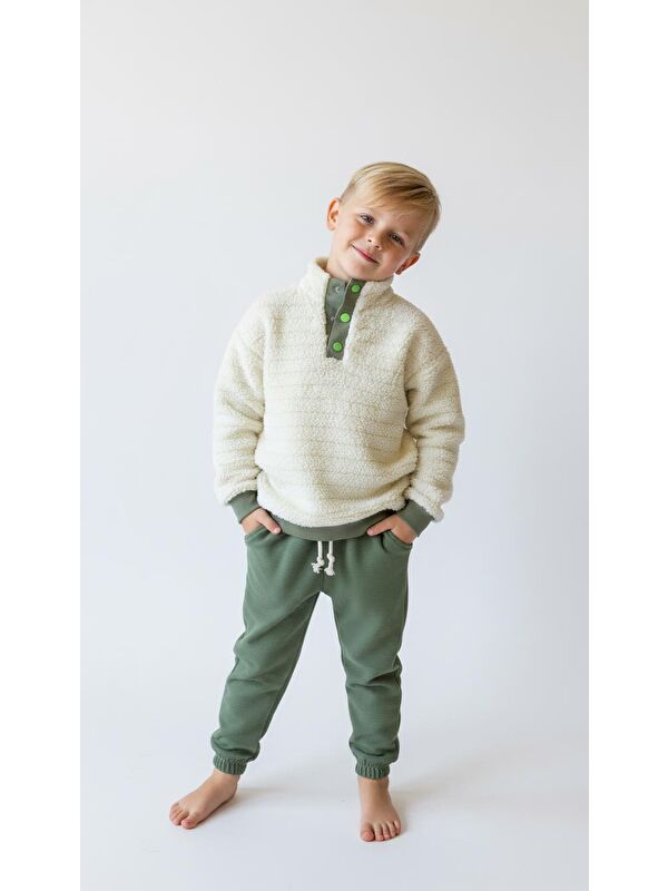 Miababy Çıtçıtlı Polar 3lü Takım