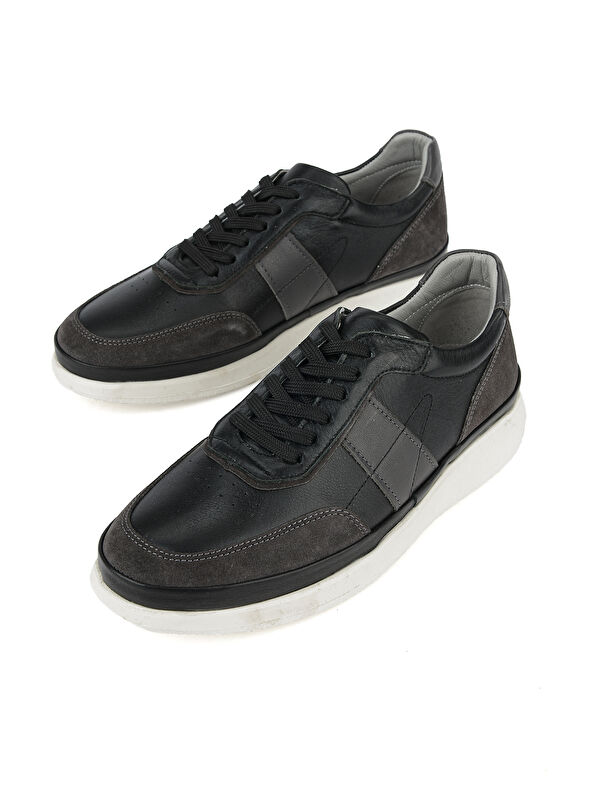 Ziya Ayakkabi Lacivert Ziya Ayakkabi Hakiki Deri Erkek Konfor 1611002Z2615