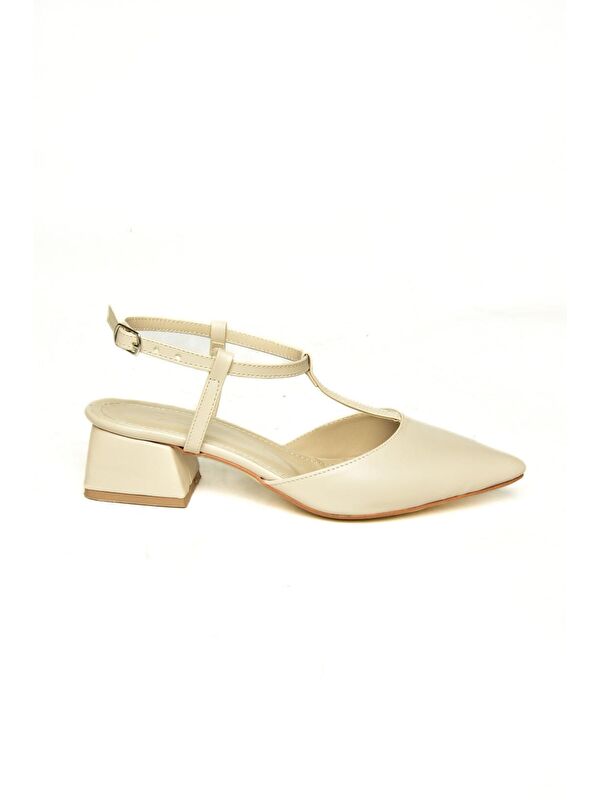 Fox Shoes U9982433 Ten Kadın Topuklu Ayakkabı