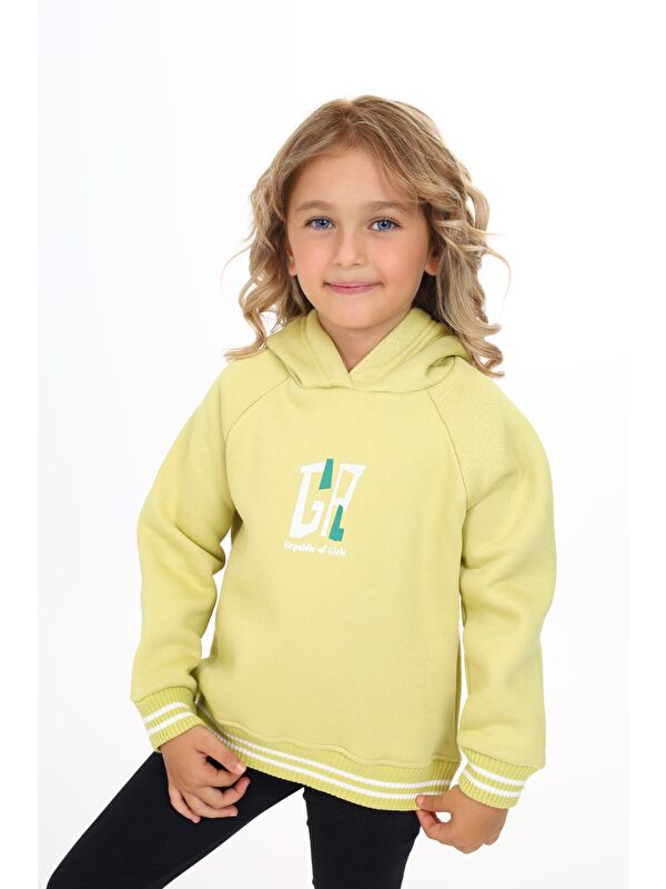 Toontoykids Kız Çocuk Baskılı Sweatshirt