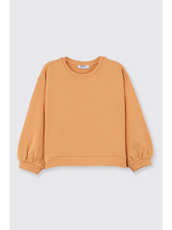 Panço Kız Bebek Somon Sweatshirt