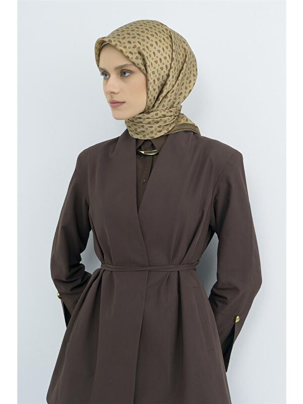 ARMİNE Saf İpek Twill Eşarp 9548D 81