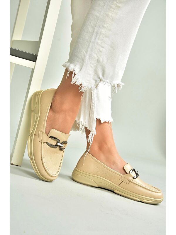 Bej Kadın Ayakkabı T5550814 - Görsel 5