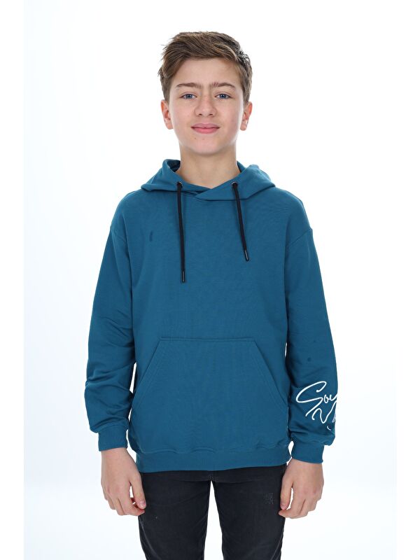 Toontoykids Erkek Çocuk Baskılı Sweatshirt