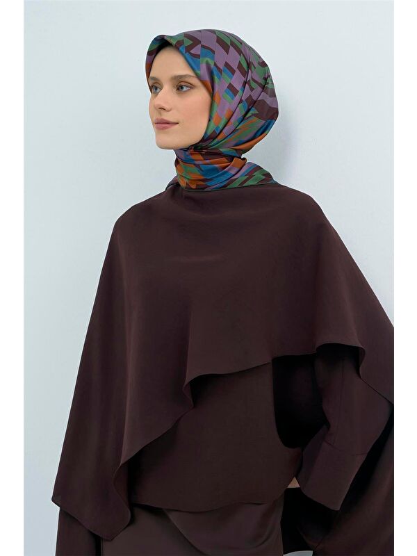 ARMİNE Saf İpek Twill Eşarp 9507D 53
