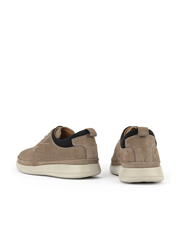 Ziya Ayakkabi Bej Ziya Ayakkabi Hakiki Deri Erkek Konfor 1611002Z26102