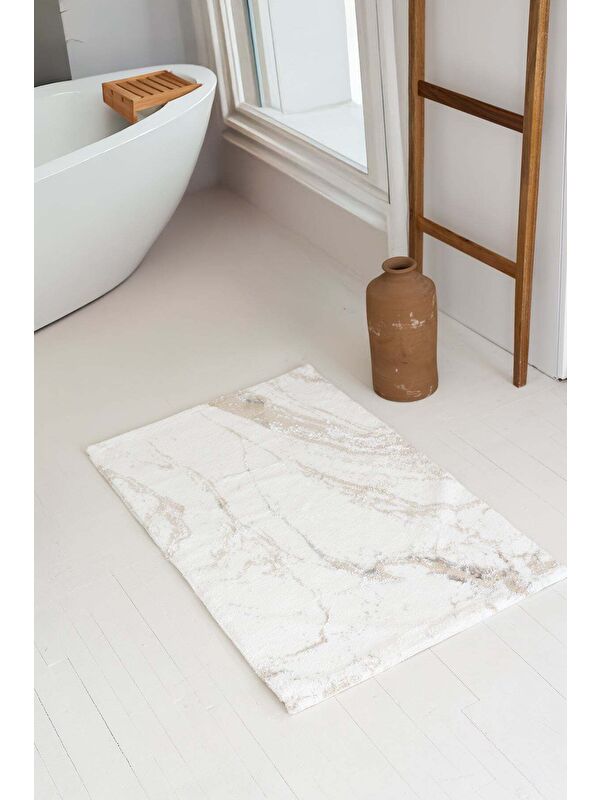 İrya Marmera Tekli Banyo Paspası 60x100 Bej