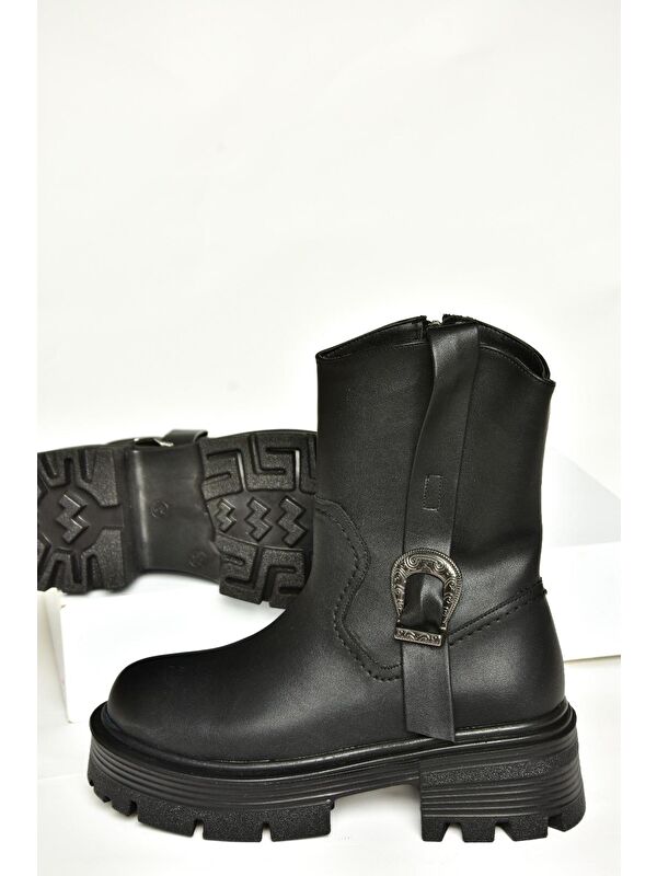 T2670964 Siyah Kadın Bot - Görsel 5