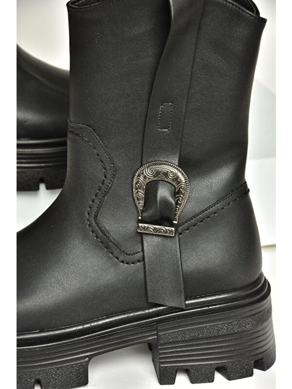 T2670964 Siyah Kadın Bot - Görsel 6