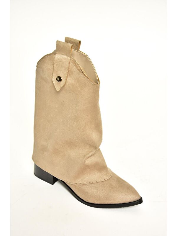 T7239722 Bej Kadın Bot - Görsel 5