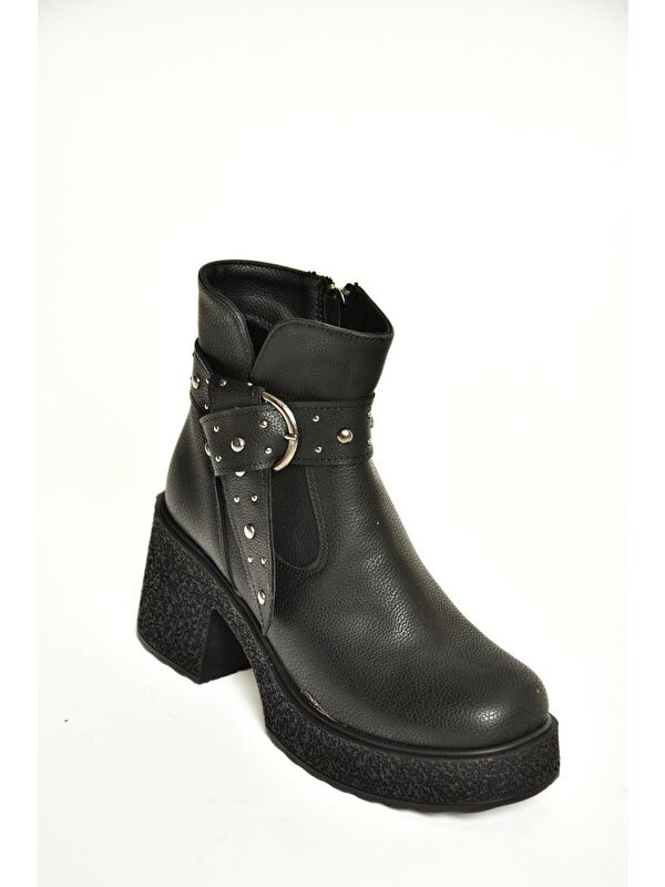 T9962278 Siyah Kadın Bot - Görsel 5