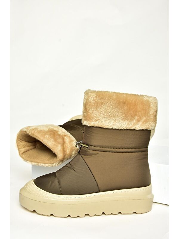 T4764340 Haki Kadın Bot - Görsel 3