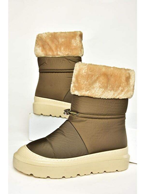 T4764340 Haki Kadın Bot - Görsel 4