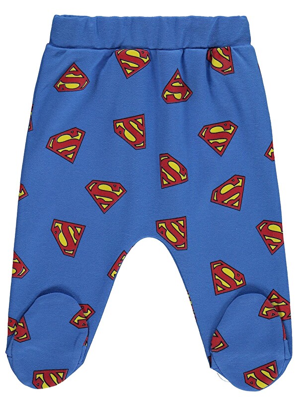Civil Baby Superman Empirmeli 1-9 Ay Tek Alt Bebe - Mavi