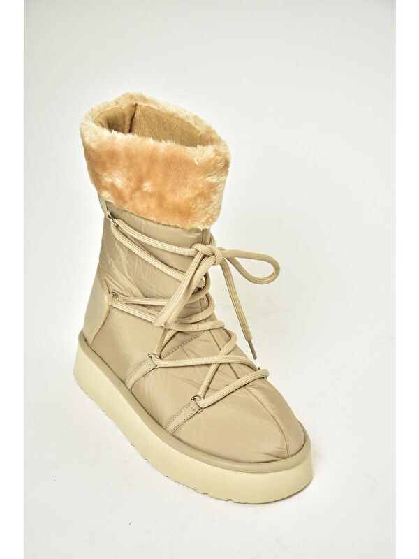 T4763830 Bej Kadın Bot - Görsel 5