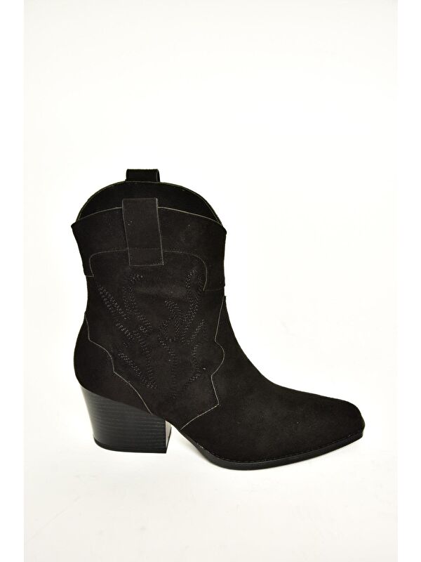 T2961120 Siyah Kadın Bot - Görsel 5