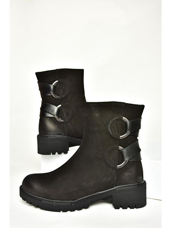 T6540471 Siyah Kadın Bot - Görsel 6