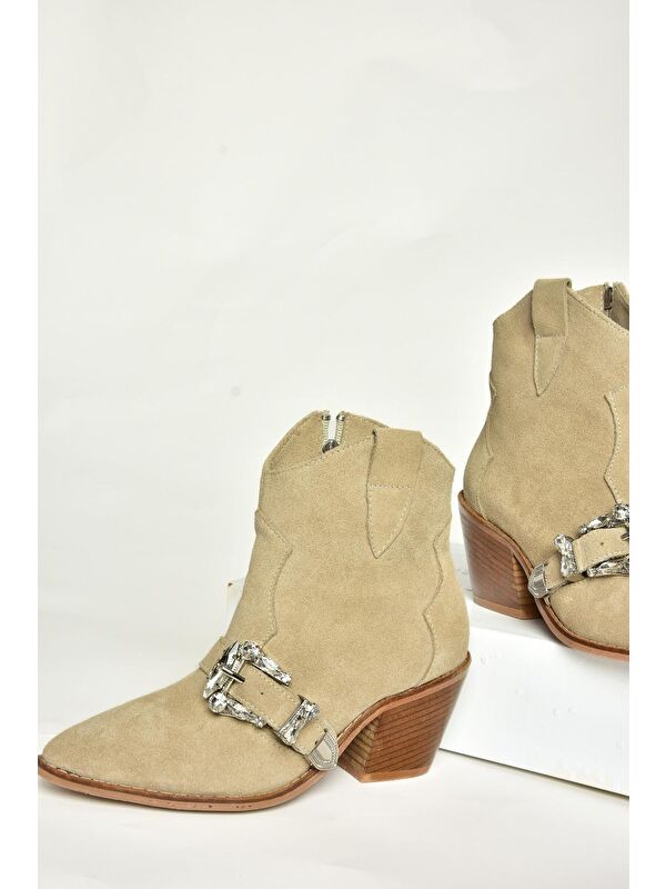 T3803950 Bej Kadın Bot - Görsel 8