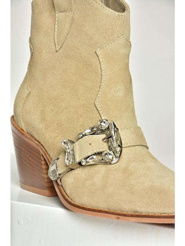 T3803950 Bej Kadın Bot - Görsel 9