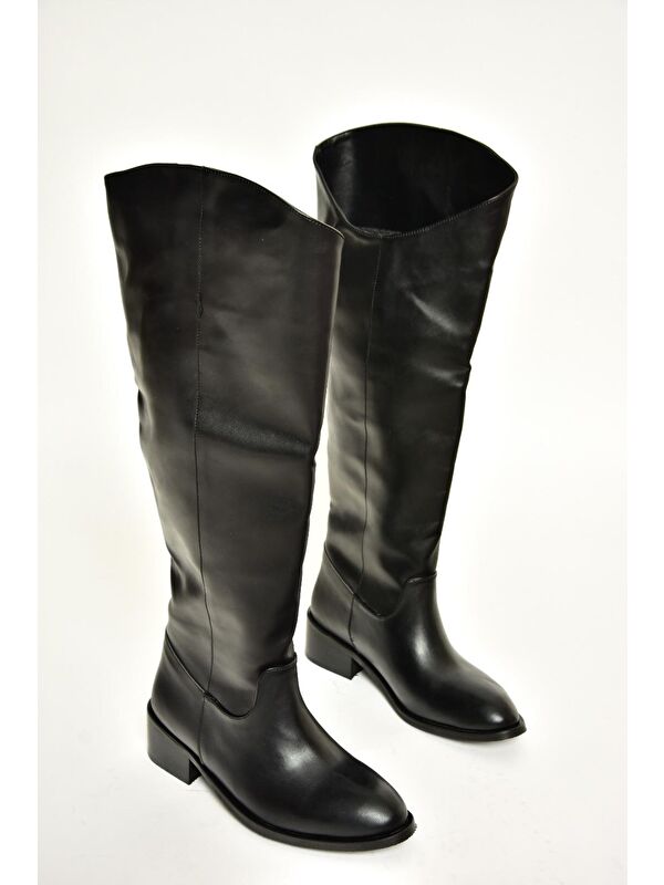 T7237260 Siyah Kadın Çizme - Görsel 3