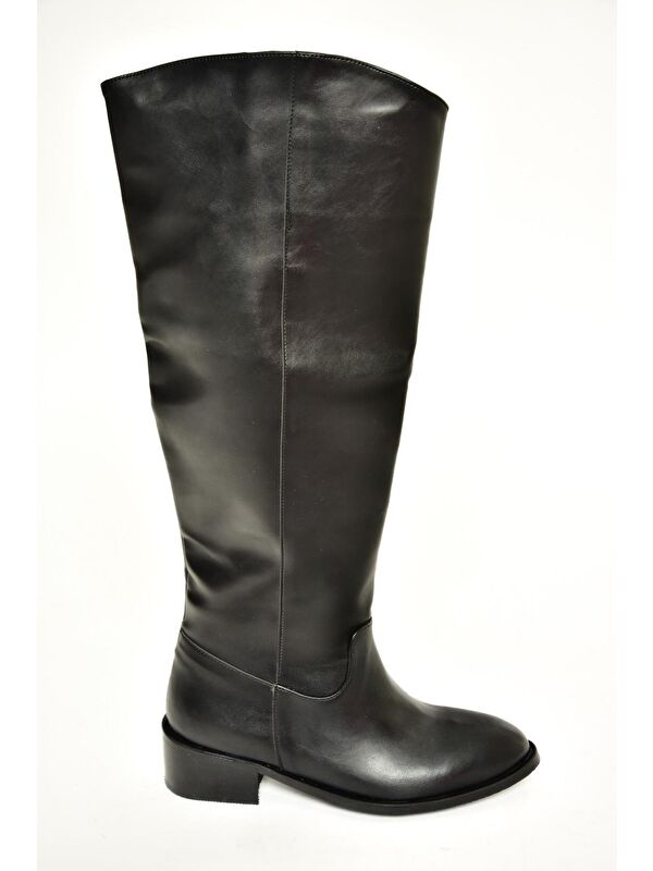 T7237260 Siyah Kadın Çizme - Görsel 4