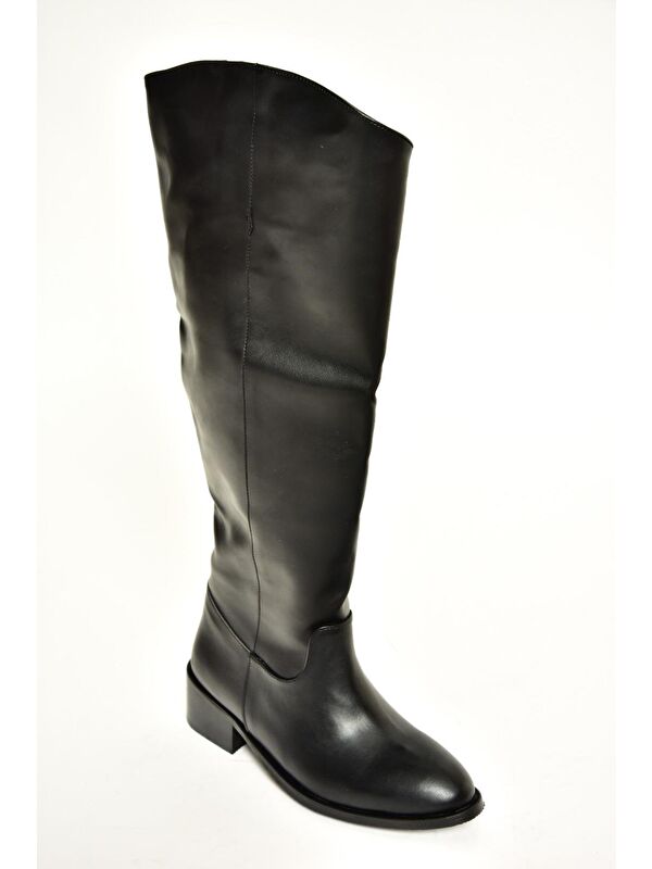 T7237260 Siyah Kadın Çizme - Görsel 5