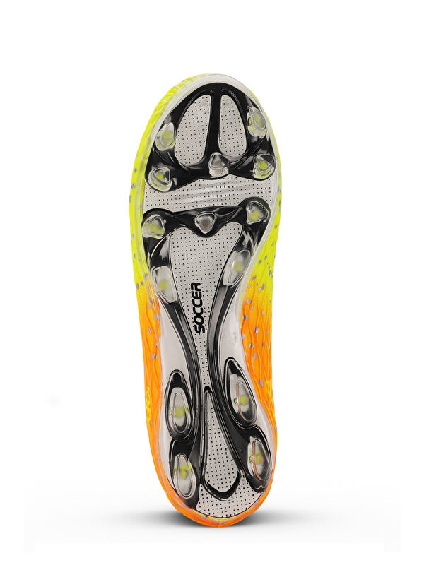 HANIA KRP Erkek Çocuk Futbol Ayakkabı Neon Sarı - Görsel 8