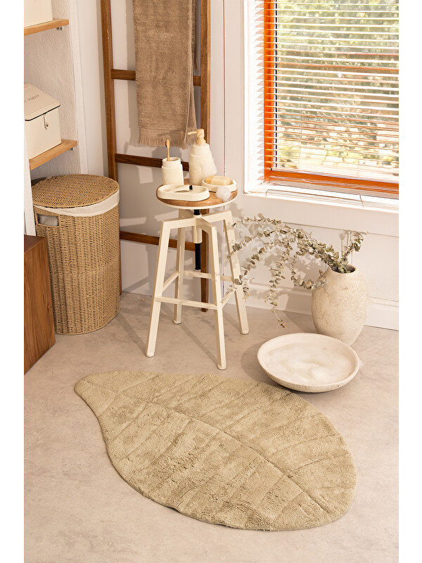 İrya Tropic Tekli Banyo Paspası %100 Pamuk 70x110 Mint