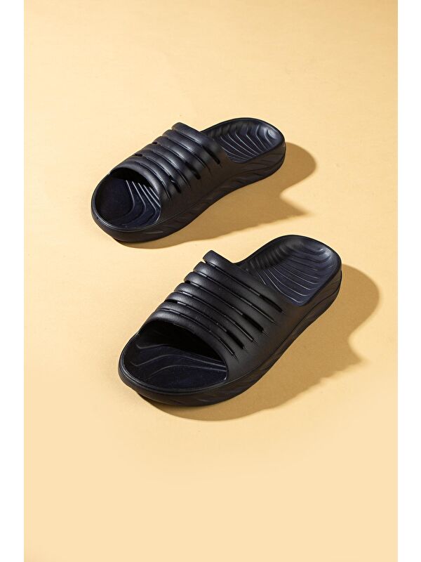 Kalın Bantlı Eva Hafif & Rahat Ve Esnek Terlik - Görsel 3