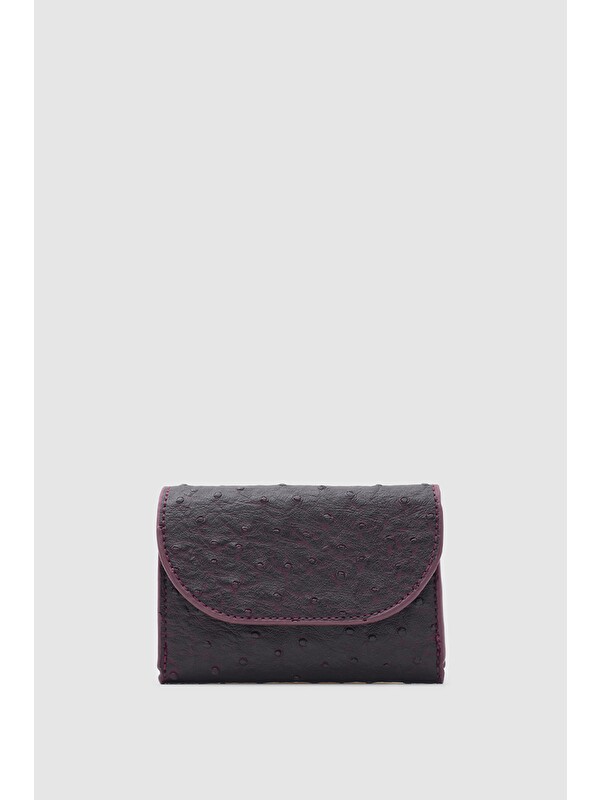 Shulebags Siora Midi Kadın Cüzdan Bordo