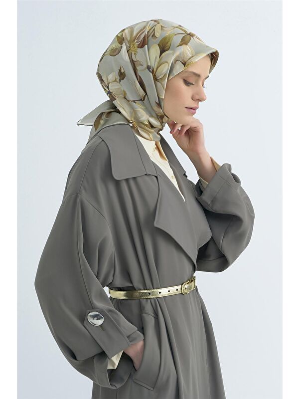 ARMİNE Saf İpek Twill Eşarp 9524D 31