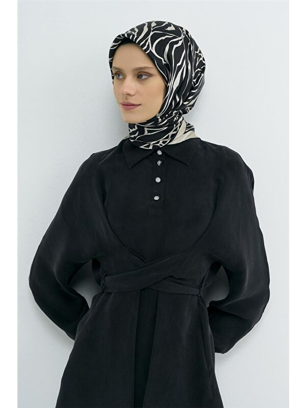 ARMİNE Saf İpek Twill Eşarp 9511D 14