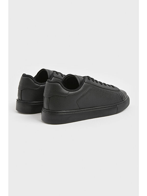 Tonny Black Siyah Tonny Black Poli Taban Erkek Bağcıklı Günlük Spor Ayakkabı