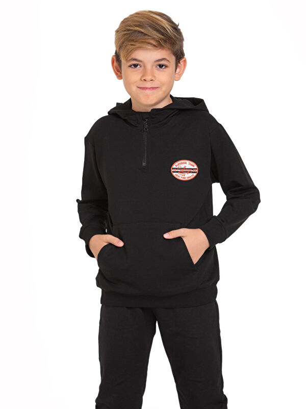 Myhanne Superior Team Nakışlı Fermuarlı Sweat 54405