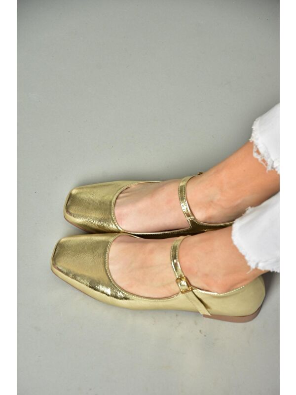 Fox Shoes Siyah Fox Shoes Babet S7262525 Kadın