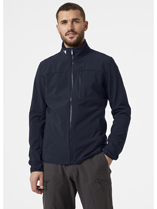 Helly Hansen Crew Softshell Erkek Lacivert Mont HHA30223