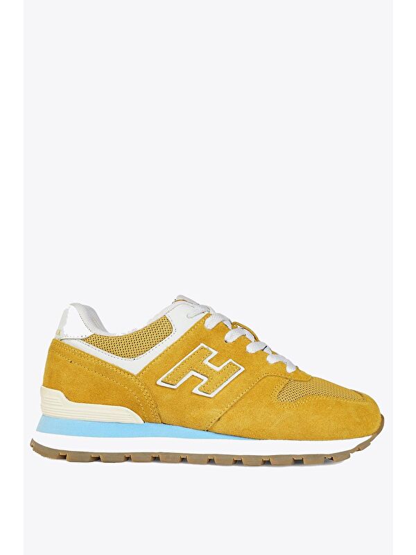 Hakiki Deri Hardal Kadın Spor Ayakkabı - Görsel 2