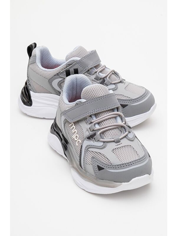 Erkek Çocuk Gri Günlük Spor Ayakkabı - Görsel 2