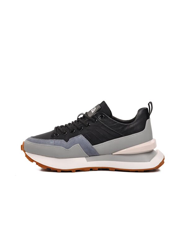 Siyah Erkek Sneaker 24Y544 - Görsel 3
