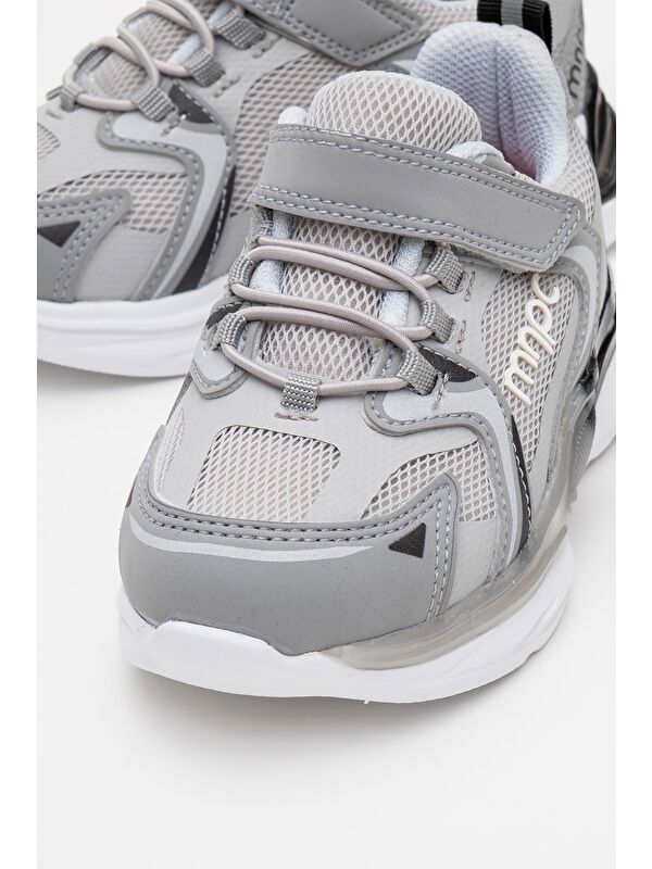 Erkek Çocuk Gri Günlük Spor Ayakkabı - Görsel 3